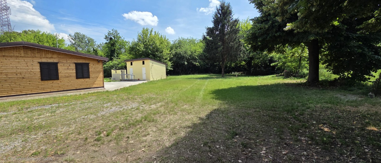 Area Sosta Camper Il Ticino – Vista aerea